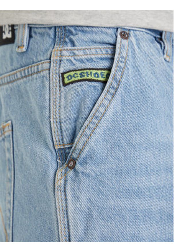 DC Shoes Szorty jeansowe EDYDS03037 Błękitny Baggy Fit. Kolor: niebieski. Materiał: bawełna
