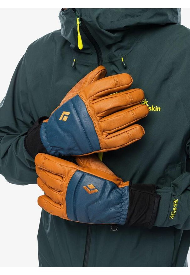 Rękawice narciarskie Black Diamond Spark Gloves. Kolor: brązowy. Sezon: zima. Sport: narciarstwo