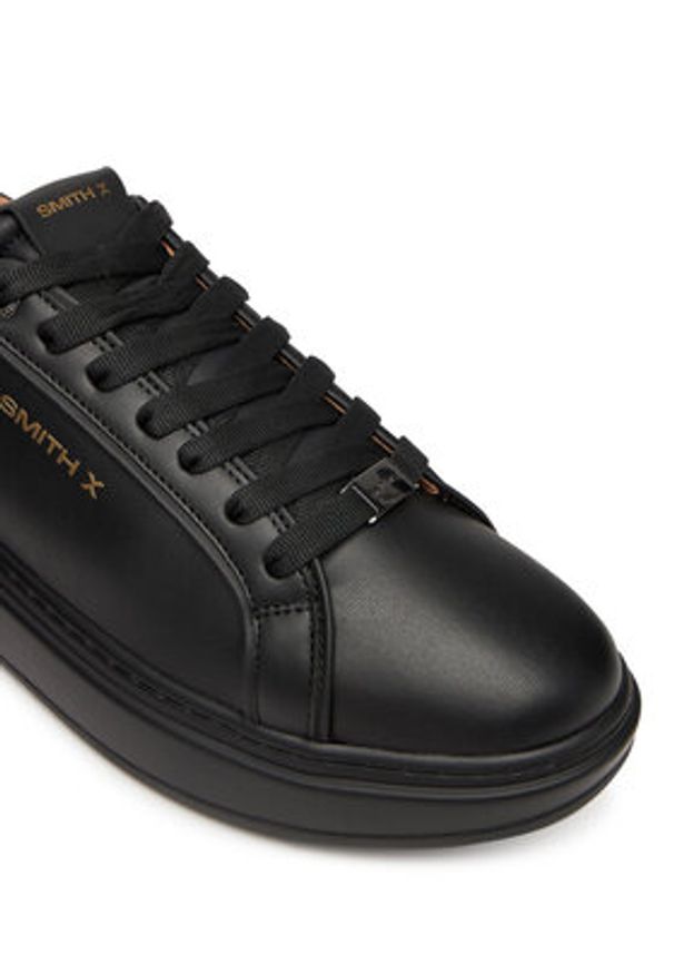 Alexander Smith Sneakersy Stone SXBCSTM-7012-TBK Czarny. Kolor: czarny. Materiał: skóra