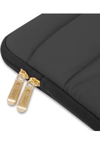 TECH-PROTECT - Etui Tech-Protect Fluffy Laptop 15-16 czarny. Kolor: czarny. Materiał: materiał. Styl: elegancki, casual