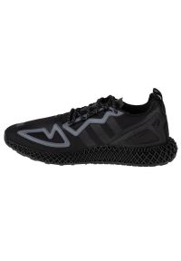 Adidas - Buty adidas Zx 2K 4D M FZ3561 czarne. Okazja: na co dzień. Kolor: czarny. Materiał: materiał, syntetyk, guma. Szerokość cholewki: normalna. Model: Adidas ZX #4