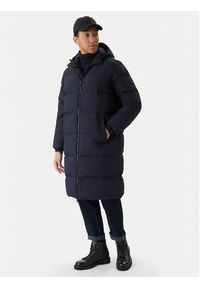 TOMMY HILFIGER - Tommy Hilfiger Kurtka puchowa MW0MW40628 Granatowy Regular Fit. Kolor: niebieski. Materiał: syntetyk #5