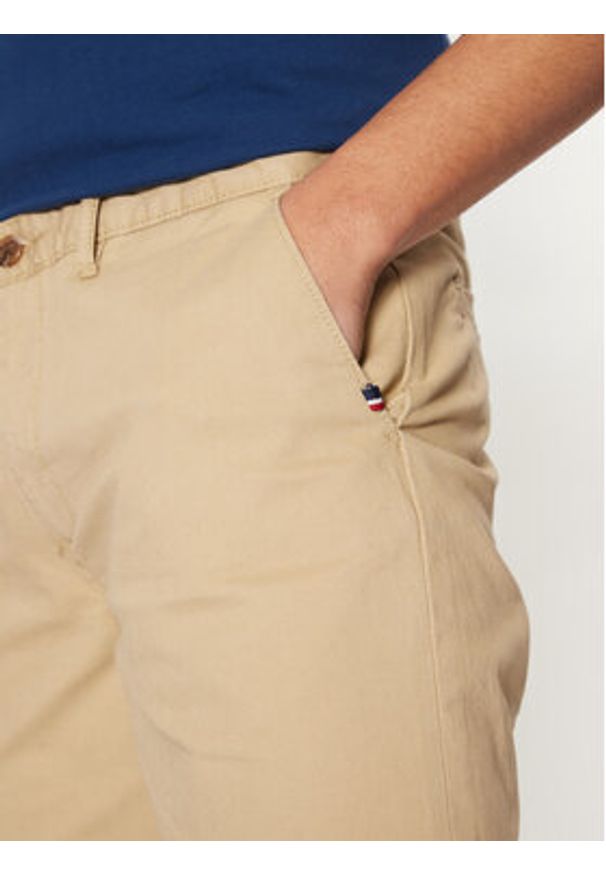 U.S. Polo Assn. Szorty materiałowe MUP3338 Beżowy Regular Fit. Kolor: beżowy. Materiał: bawełna