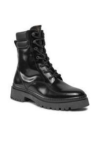 GANT - Gant Botki Aligrey Mid Boot 27541322 Czarny. Kolor: czarny. Materiał: skóra, lakier #5