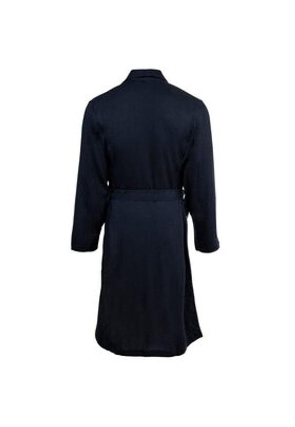 BOSS Szlafrok 29290 Niebieski. Kolor: niebieski. Materiał: bawełna