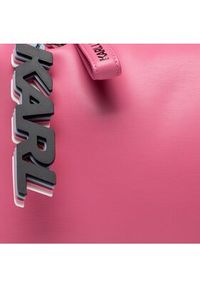 Karl Lagerfeld - KARL LAGERFELD Torebka 225W3056 Różowy. Kolor: różowy. Materiał: skórzane #4