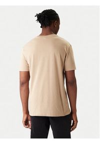 Karl Lagerfeld Jeans T-Shirt A2M17072 Beżowy Regular Fit. Kolor: beżowy. Materiał: syntetyk, bawełna #4