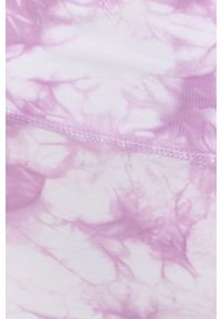 DKNY - Dkny legginsy DP2P2927 damskie kolor fioletowy wzorzyste. Stan: podwyższony. Kolor: fioletowy. Materiał: skóra, materiał #4