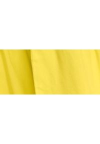TOP SECRET - Spódnica długa damska gładka. Kolor: żółty. Materiał: dzianina. Długość: długie. Wzór: gładki. Sezon: lato. Styl: wakacyjny #3