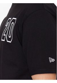 New Era T-Shirt Contemporary 60332242 Czarny Oversize. Kolor: czarny. Materiał: bawełna