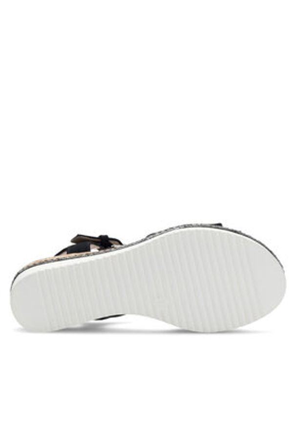 Clara Barson Espadryle WS2189-15 Czarny. Kolor: czarny. Materiał: syntetyk