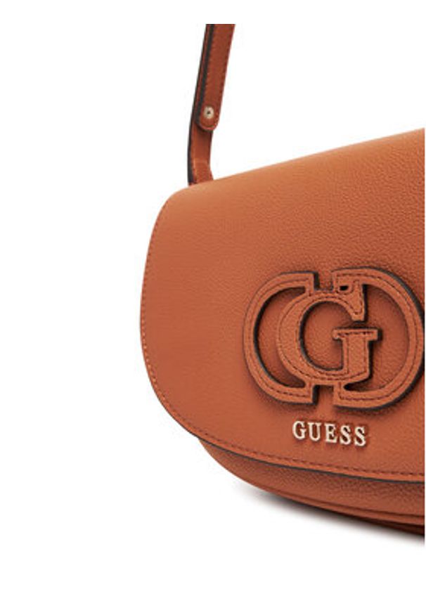 Guess Torebka Calebra HWBG95 36210 Brązowy. Kolor: brązowy. Materiał: skórzane