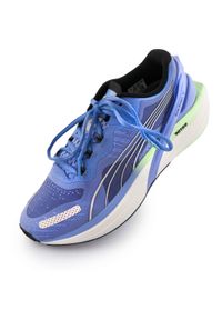 Buty do biegania Puma Runn XX Nitro 39 - Lekkie i solidne. Kolor: fioletowy, niebieski, wielokolorowy. Sport: bieganie #1