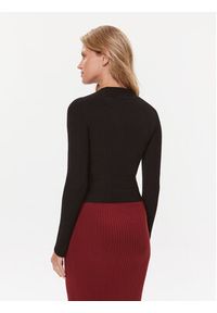 Guess Sweter W3BR41 Z3940 Czarny Slim Fit. Kolor: czarny. Materiał: syntetyk #4