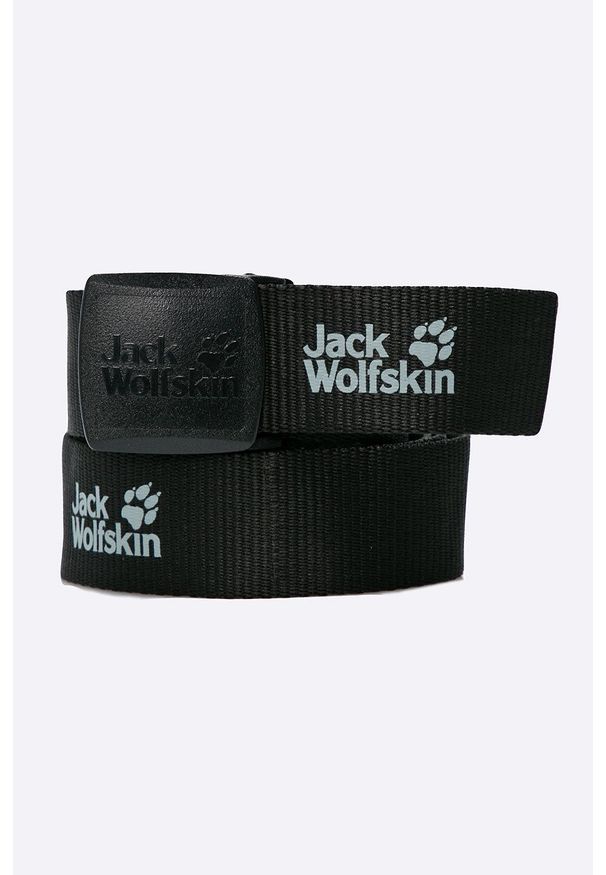 Jack Wolfskin - Pasek Secret. Kolor: czarny
