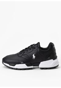 Polo Ralph Lauren - Sneakersy męskie POLO RALPH LAUREN POLO JGR PP. Okazja: na co dzień, do pracy, na spacer. Kolor: czarny. Sport: turystyka piesza #1