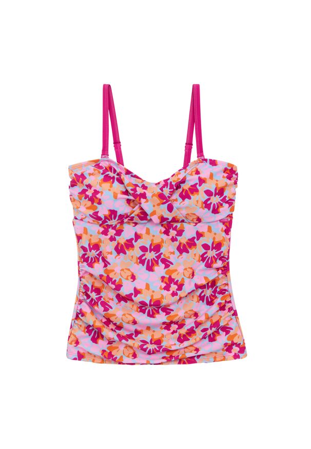 Regatta - Top Tankini W Kwiaty Dla Pań I Panów Aceana III Summer. Kolor: różowy. Wzór: kwiaty