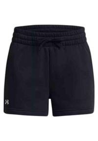 Spodenki treningowe damskie Under Armour Rival Fleece. Kolor: czarny