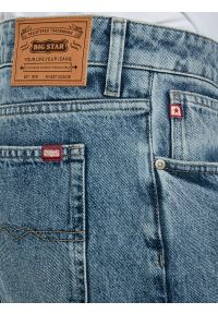 Big-Star - Jeansy męskie loose niebieskie Nate 385. Stan: podwyższony. Kolor: niebieski. Styl: vintage, klasyczny #6