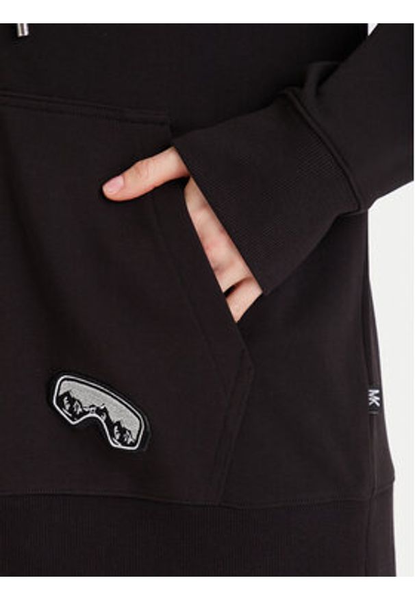 MICHAEL Michael Kors Bluza MF551WQ4MY Czarny Relaxed Fit. Kolor: czarny. Materiał: bawełna