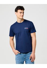 Wrangler - MESKA KOSZULKA WRANGLER SMALL AMERICANA TEE NAVY 112371410 #1