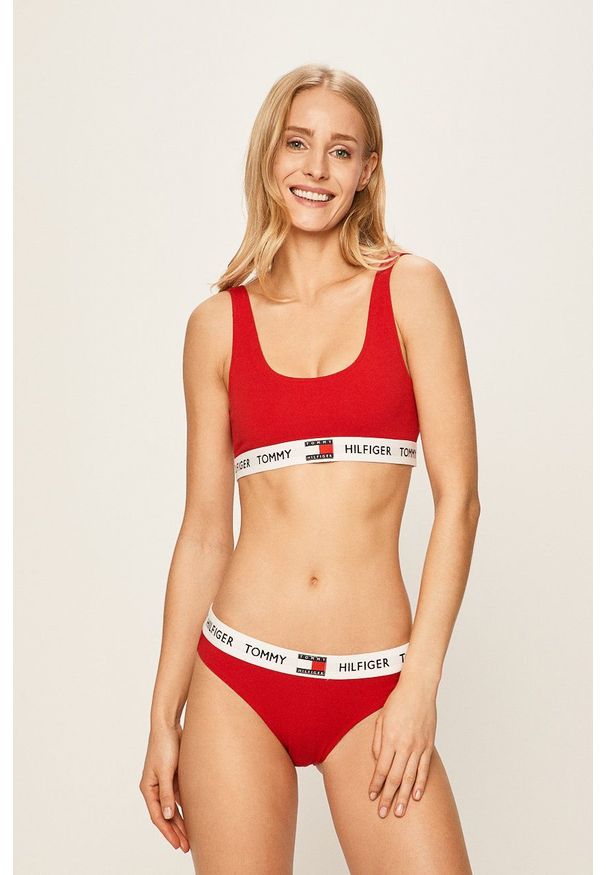 TOMMY HILFIGER - Tommy Hilfiger - Figi UW0UW02193. Kolor: czerwony