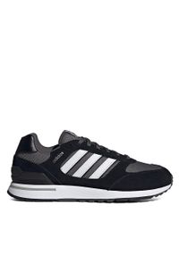 Adidas - Buty adidas Run 80s GV7302 Black. Kolor: czarny. Materiał: skóra #1