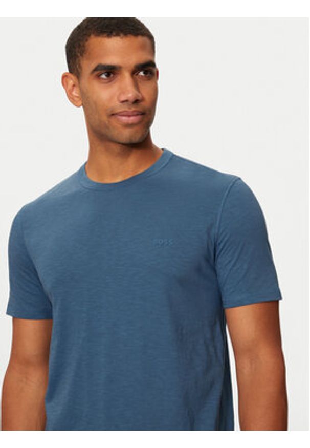 BOSS - Boss T-Shirt Tegood 50508243 Niebieski Regular Fit. Kolor: niebieski. Materiał: bawełna