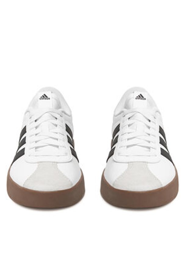 Adidas - adidas Sneakersy VL COURT 3.0 ID8797 Biały. Kolor: biały. Materiał: skóra