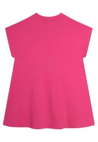 DKNY Sukienka codzienna D32866 D Różowy Regular Fit. Okazja: na co dzień. Kolor: różowy. Materiał: bawełna. Typ sukienki: proste. Styl: casual #2