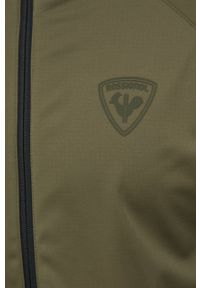 Rossignol kurtka outdoorowa kolor zielony. Kolor: zielony. Materiał: tkanina, materiał, softshell. Długość rękawa: raglanowy rękaw #6