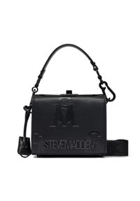 Torebka Steve Madden Bkrome-X SM13001229-BBL Black/Black. Kolor: czarny. Materiał: skórzane