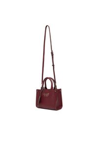 Liu Jo Torebka Esc XS Tote AF5102 E0058 Bordowy. Kolor: czerwony. Materiał: skórzane
