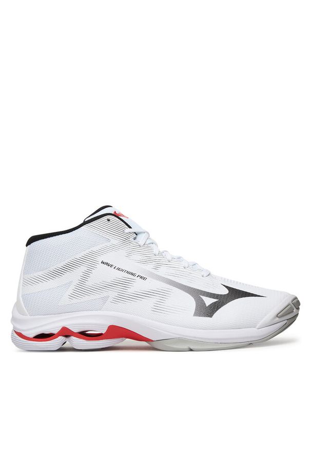 Buty halowe Mizuno. Kolor: biały. Model: Mizuno Wave