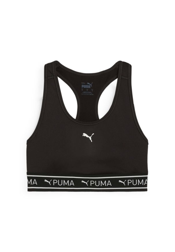 Biustonosz dla kobiet Puma 4 Keeps. Kolor: czarny. Sport: fitness