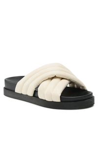 ONLY Shoes Klapki Onlminnie 15253211 Biały. Kolor: biały. Materiał: materiał