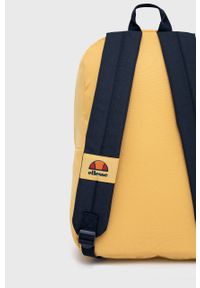Ellesse Plecak damski kolor żółty duży z nadrukiem. Kolor: żółty. Wzór: nadruk #5