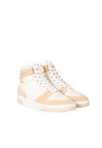 Pinko Sneakersy "Ronnie" | 101464 A0YP | Kobieta | Biały, Beżowy. Nosek buta: okrągły. Kolor: wielokolorowy, beżowy, biały