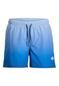 Jack & Jones Szorty kąpielowe Maui Horizon 12291438 Niebieski Regular Fit. Kolor: niebieski. Materiał: syntetyk #6