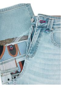 Desigual Jeansy Amalfi 26SWDD01 Kolorowy Tapered Fit. Wzór: kolorowy #7