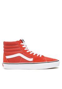 Sneakersy Vans. Kolor: czerwony. Model: Vans SK8