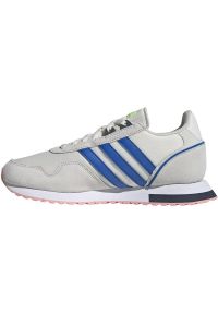 Adidas - Buty adidas 8K 2020 W EH1438 szare. Okazja: na co dzień. Zapięcie: sznurówki. Kolor: szary. Materiał: syntetyk, materiał, guma, zamsz, skóra. Szerokość cholewki: normalna #4