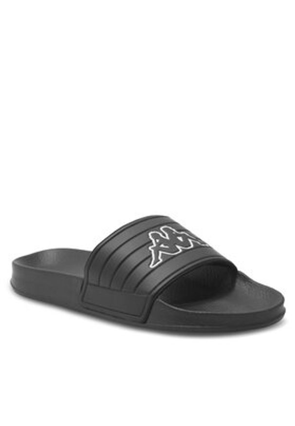 Kappa Klapki Logo Noles 361F2UW-911 Czarny. Kolor: czarny. Materiał: syntetyk