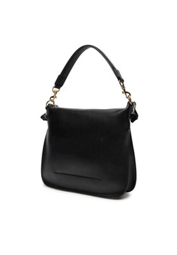 Love Moschino - LOVE MOSCHINO Torebka JC4277PP0LKC0000 Czarny. Kolor: czarny. Materiał: skórzane
