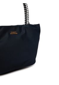 TOMMY HILFIGER - Tommy Hilfiger Torebka Th Marina Bucket Nylon AW0AW18831 Granatowy. Kolor: niebieski #4