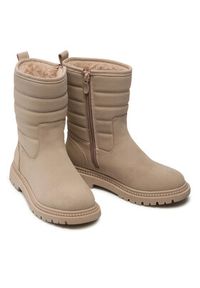 DeeZee Botki CS5911-01 Beżowy. Kolor: beżowy. Materiał: skóra #5