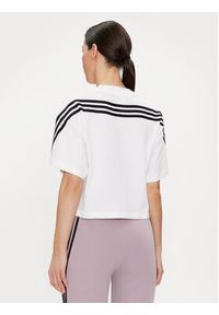 Adidas - adidas T-Shirt Future Icons 3-Stripes IV5270 Biały Relaxed Fit. Kolor: biały. Materiał: bawełna #5