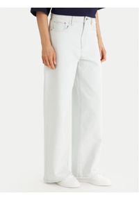 Calvin Klein Jeans Jeansy LV047F738G Biały Wide Leg. Kolor: biały #1