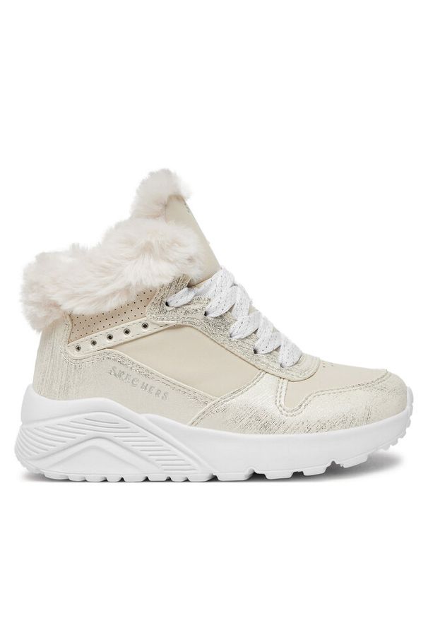 skechers - Botki Skechers. Kolor: kremowy