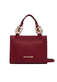 Love Moschino - LOVE MOSCHINO Torebka JC4006PP1PLB0552 Bordowy. Kolor: czerwony. Materiał: skórzane #3